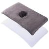 2PCS/SET 40*80cm Thickened Beauty SPA Massage Table Planking Face Towel with Hole Bed Bandana
