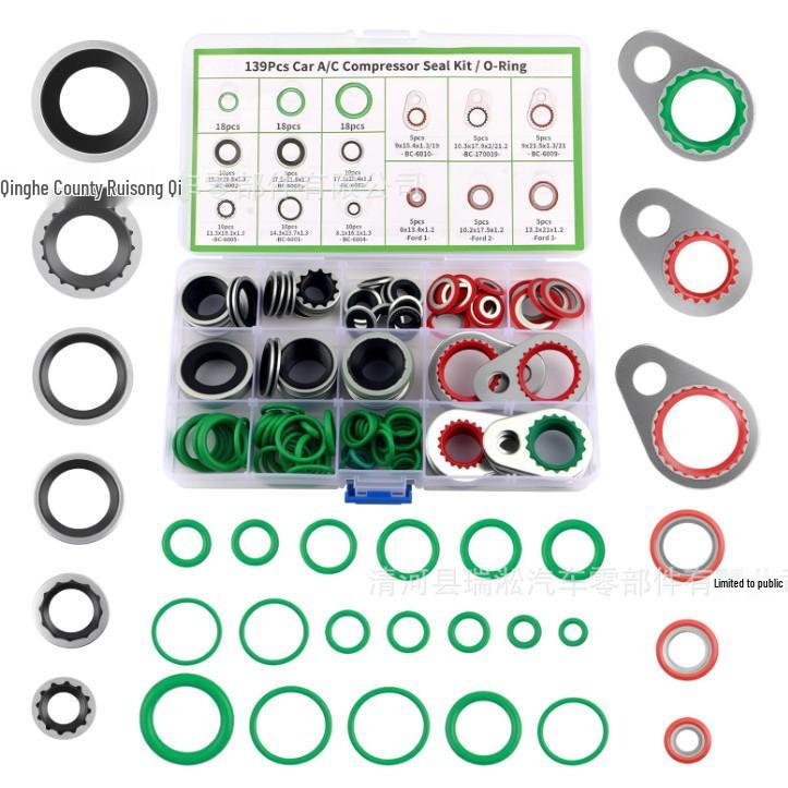 Buick Car Carbon Steel Air Conditioning Gasket Compressor Set
