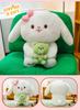 Non-Toxic Kawaii Bunny Bear Plush Toy Cute Rabbit Plush Toy Stuffed Animals Pillows Kids Birthday Christmas Gift For Children Valentine'S Day