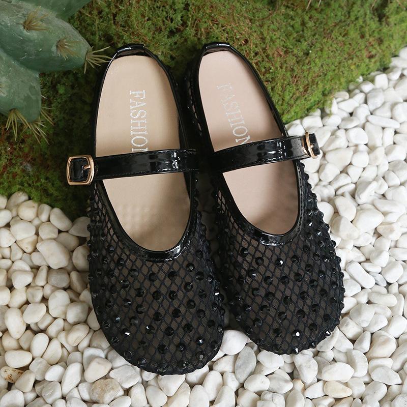 

Fashion Women Sandals Mesh Breathable Fashion Designer Brand Women Sandals New Flat Soft Sole Mary Jane Shoes Women Sandalias De Mujer 40 чёрный