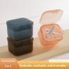 Invisible Braces Box Mouth Guard Case Retainer Storage Case Dental Aligner Portable With Lid Teeth Aligner Braces Box