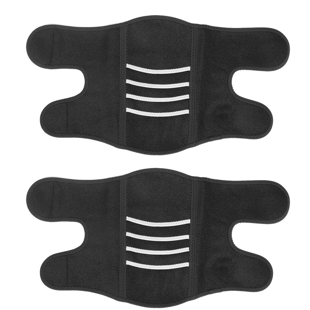 1 Pair Self Heating Knee Brace Elastic Arc Layered Sport Joint Protection Knee Brace Sleeve