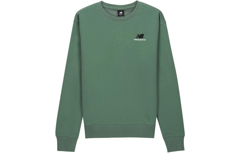 New Balance Sweatshirts Unisex Green Crew Neck Moderate Regular UT21501-DKJ U0