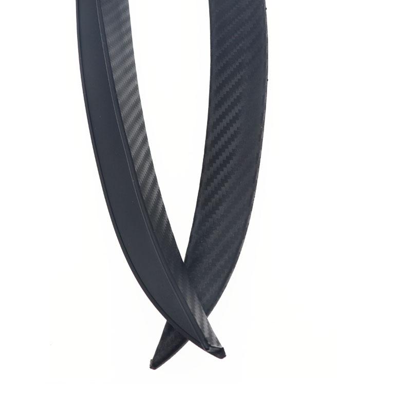 Mudguards Car Carbon Fiber Fender Flares Mud Flaps Arch Wheel Eyebrow Lips Strips Trim Splash Guards For Car Truck SUV Body Kit