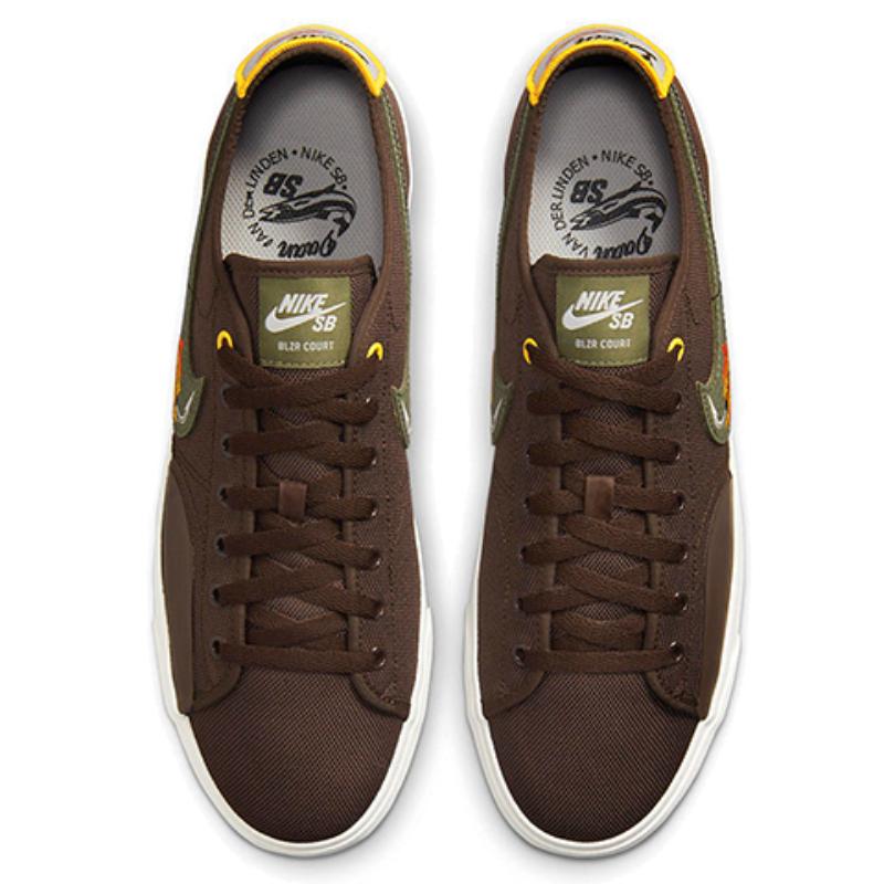 Nike Sb Blazer Court Daan Van Der Linden Barockbraun Skateschuhe CZ5605-200
