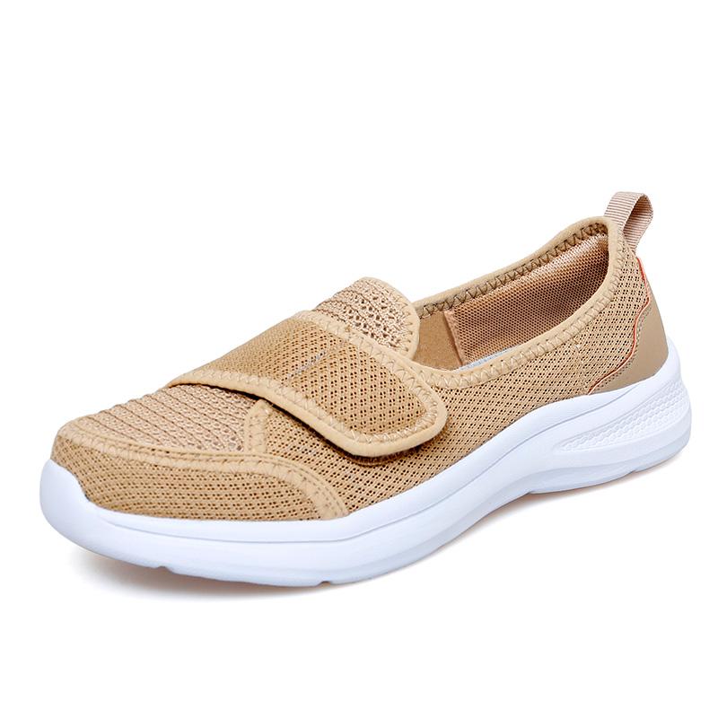 One Step Flyknit Breathable Casual Shoes Lightweight Mom Shoes Women's Shoes Extra Large Sports Couple Shoes