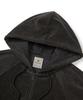 Snow Peak Corduroy Hoodie Zip Dark Small Women's S-Cropped GS-S25WWFFJ73, Men's/Women's, Charcoal,