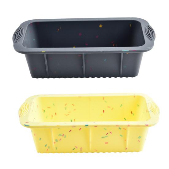 Silicone Loaf Pan Non-Stick Bread Cake Mold for Oven Microwave Freezer Flexible Baking Tool for Home Bakery