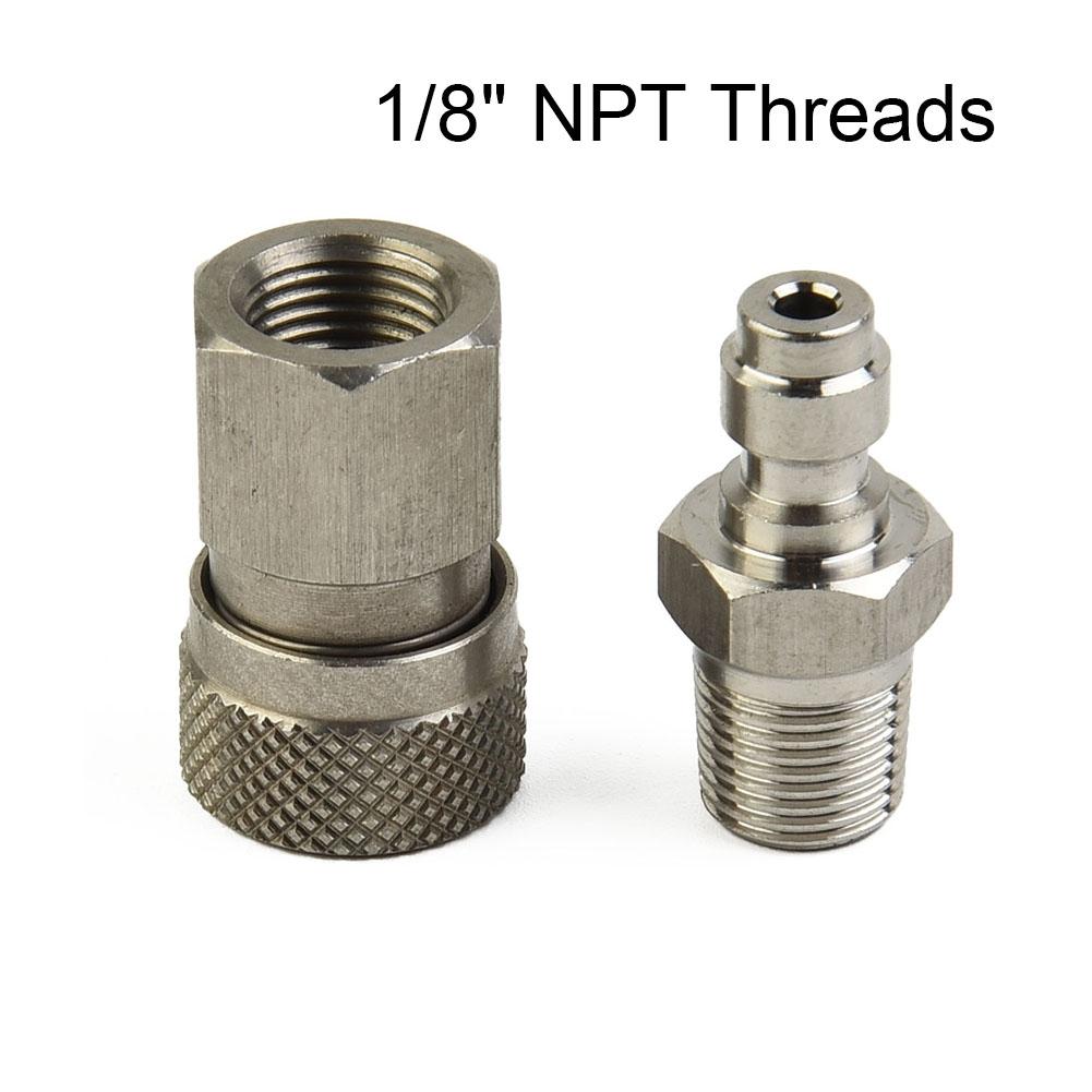 1 * Satz Schnellkupplung 8mm 1/8 Npt Gewinde Hohe Qualität