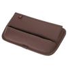 Car Seat Gap Filler Universal Leather Car Seat Pocket Organizer for Coins- Cards