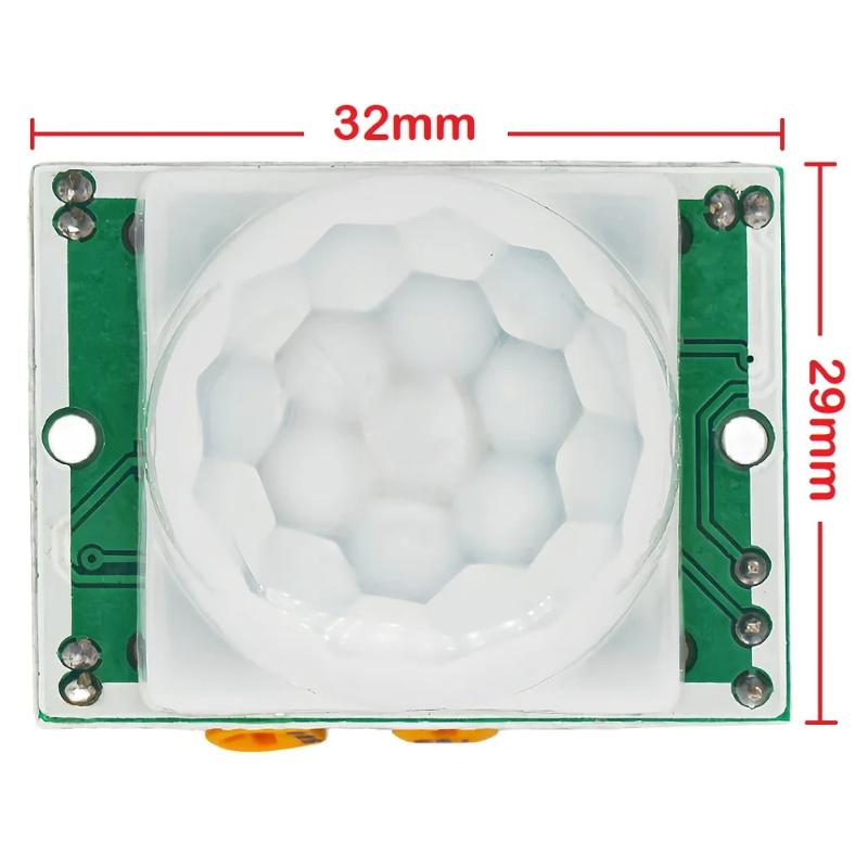Hc-Sr501 Sensor Adjust Ir Pyroelectric Infrared Pir Human Infrared Motion Detector Module For For Raspberry Pi + Case