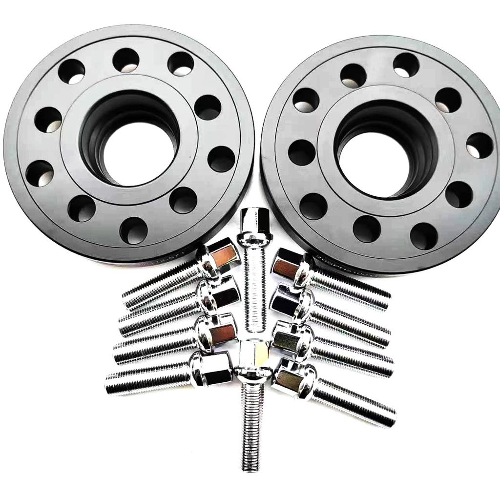 Modification Accessories 10mm PCD 5x100 &5x112 CB 57.1 Car Wheel spacer adapter for VW Golf/Bora/Polo/Jetta with 10pcs lug bolts