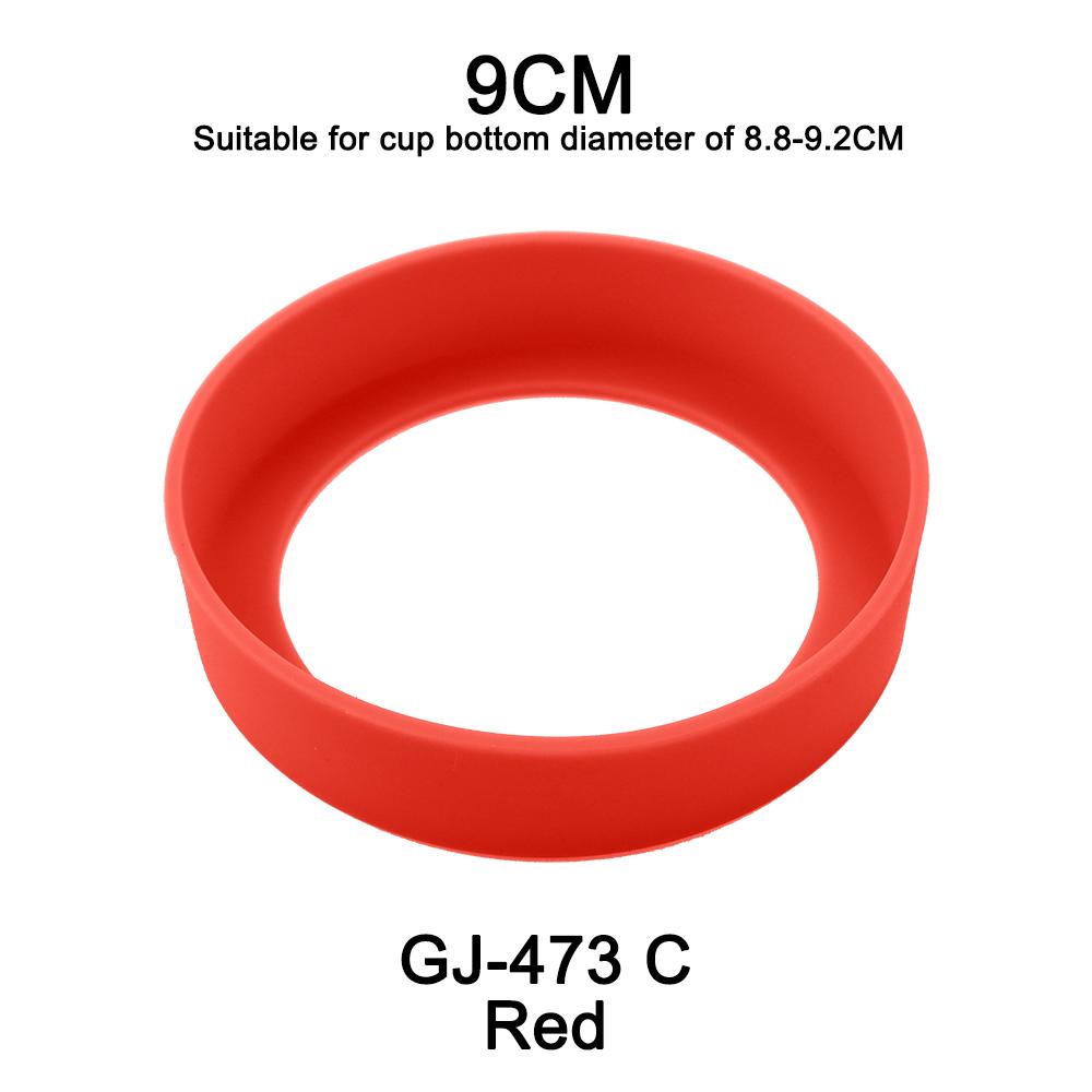 1Pc18.5G 9CM Soft Silicone Cup Bottom Protective Cover Stewing Beaker Holder Thermos Cup Base Case Wear Resistant Odorless Cup Holders 5