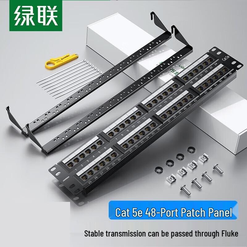 

Ugreen NW126 CAT5E 48-Port Patch Panel