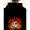 Boys' Casual Hooded Sweatshirt - Steve's Lava Chicken 3D Digital Printed Black Long Sleeved Pullover