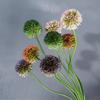 Scallion Balls Artificial Onion Ball Flowers Single Dandelion Branch Flower  Living Room Ornaments
