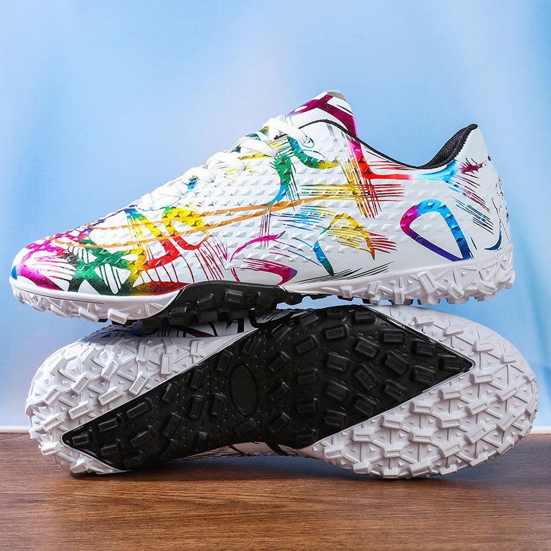 New Professional Football Shoes Men's and Women's AG Long Nails TF Broken Nails Youth Students Grass Competition Training Shoes