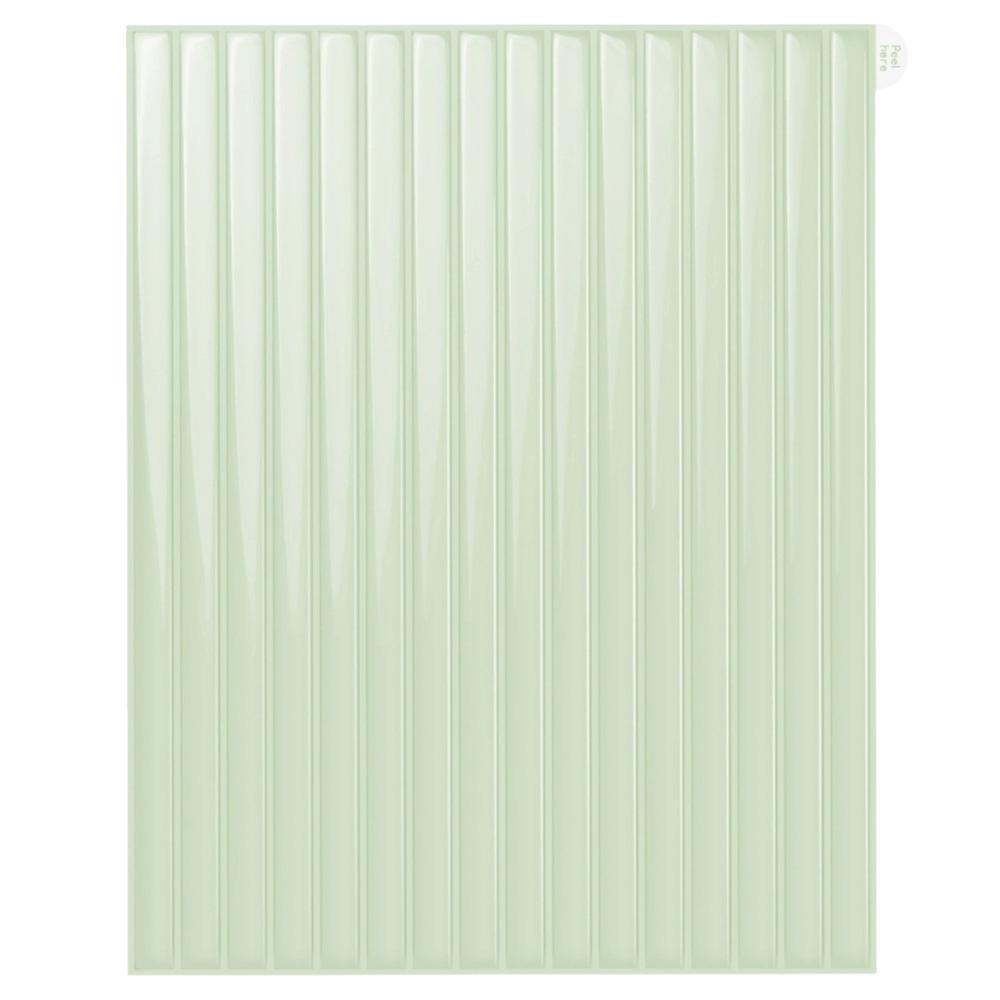 

Водонепроницаемая самоклеящаяся фартук-плитка для кухни и ванной комнаты 11.4 * 9inch светло-зеленый