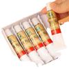 Mali 12-Color Chinese Painting Pigment Set for Beginners - 5-Piece Ink Wash Tool Pack