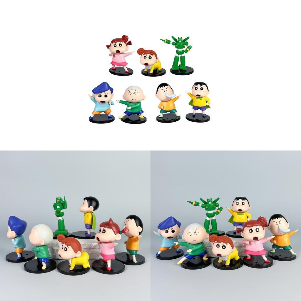 Chan Shin Crayon Pvc Action Figures Model Toys Desktop Decoration Gifts Kids