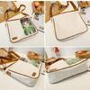 Clear Messenger Bag Versatile Shoulder Crossbody with Large Capacity for Women