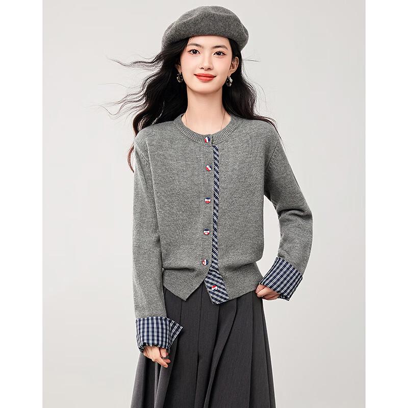 Elegant Long Sleeve Knit Cardigan