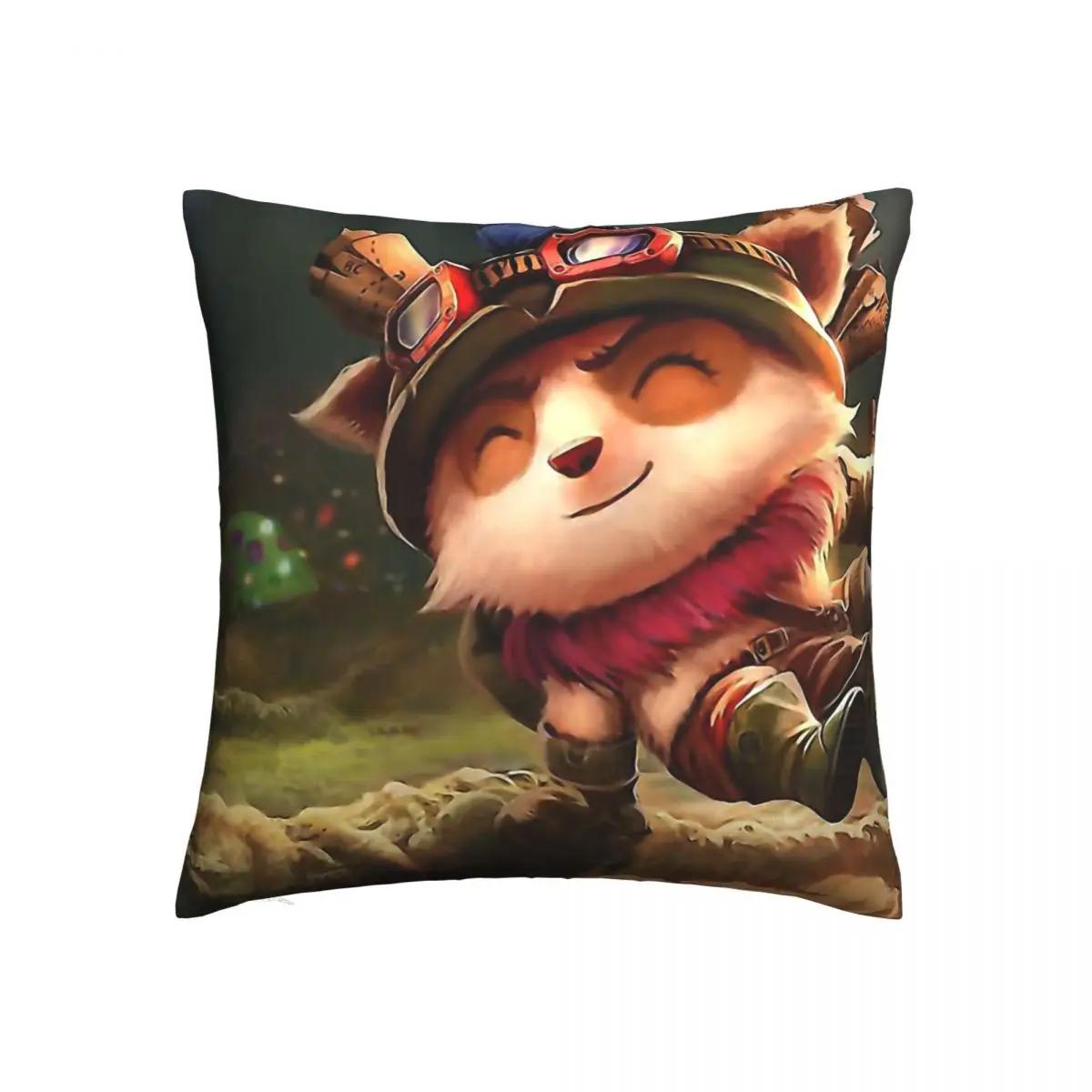 

Mo Cojines Throw Подушка Чехол League Of Legends Game Подушка Home Sofa Chair Print Декоративная Подушка 66x66cm