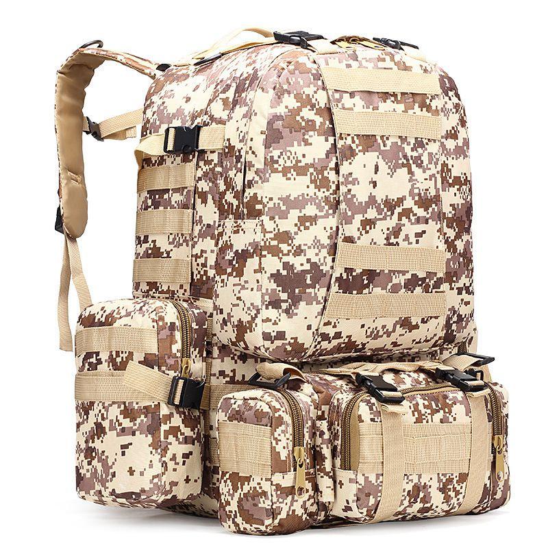 Military Outdoor 65l Tactical Sportbag Camping Hiking Trekking Rucksack Backpack
