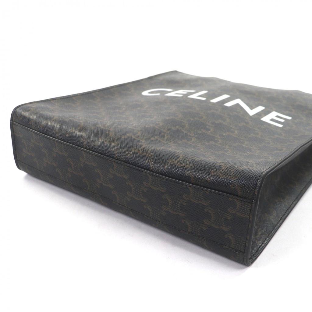 Excellent CELINE Tote Bag Vertical hippopotamus Triomphe 191542BZK 04LU Used