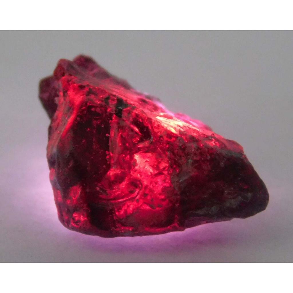 20 Ct Natural RED Ruby HUGE ROUGH Earth Mined CERTIFIED Loose Gemstone 1A-5876