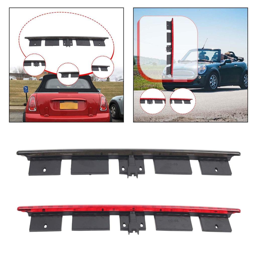 LED 3rd Brake Light 63256961016 Auto Accessory Directly Replace Easy to Install for Mini Cooper Convertible (R52) 2005-2008