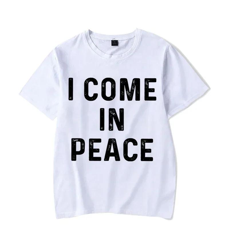 I Come in Peace I'm Peace Funny Matching Couples I Come in Peace Couple Matching Women TShirt Lovers Men Tshirts Tee Y2k Clothes