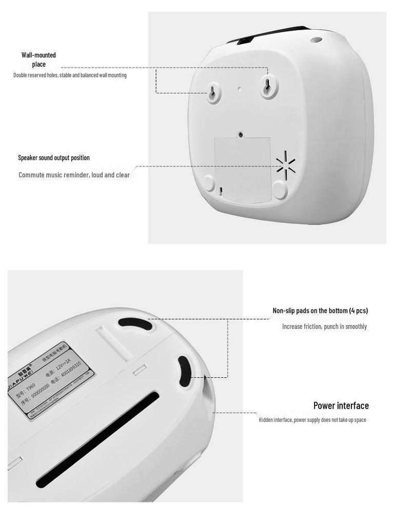 Puwei Card-Based Attendance & Punch Clock Machine for Employee Commute Tracking