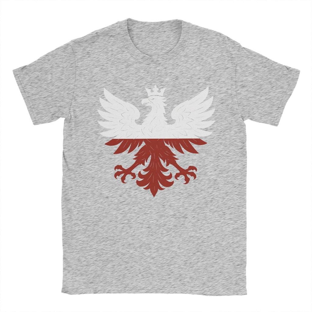 Poland Polska Eagle Flag T Shirts Unisexs Cotton Fashion Tshirts O Neck Tee Shirt Short Sleeve Clothes Gift Idea