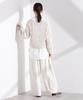 Nano Universe Lilyan Openwork Knit F Women's Pullover, 037, Ivory, 673-5122323