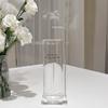GreenGarden Square Glass Incense Holder Stylish Glass Incense Simple Design for Home Entryway English - Holder, Ash-Free, Relaxing, Decor, Altar,