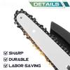 1200W 6 Inch Cordless ChainSaw Pruning Electric Saw Garden Tree Logging Trimming Saw Power Tool Gardening