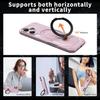 For iPhone 17 Case Compatible with MagSafe Kickstand TPU+PC Phone Cover