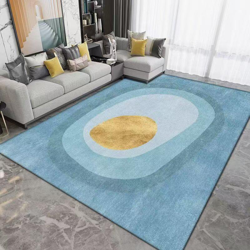 Nordic Winter Classic Imitation Cashmere Living Room Rug for Large Areas
