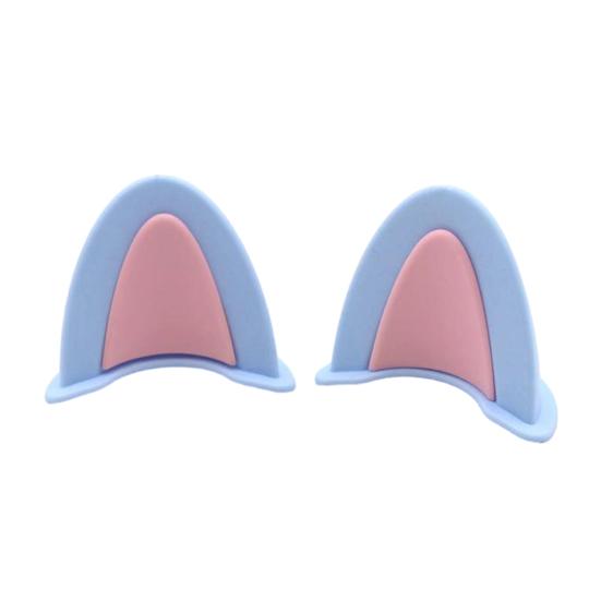 Motorcycle Helmet Ears Decorations Vibrant Color Compact Size Easy To Install Novelty Ears Adorable Helmet Accessories