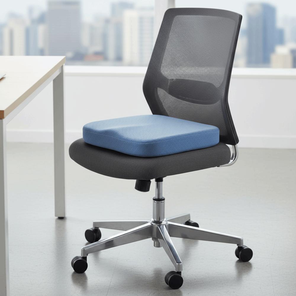 Breathable High Resilience Cushion Ergonomic Design Car Seat Cushion Tailbone Pillow Home Use