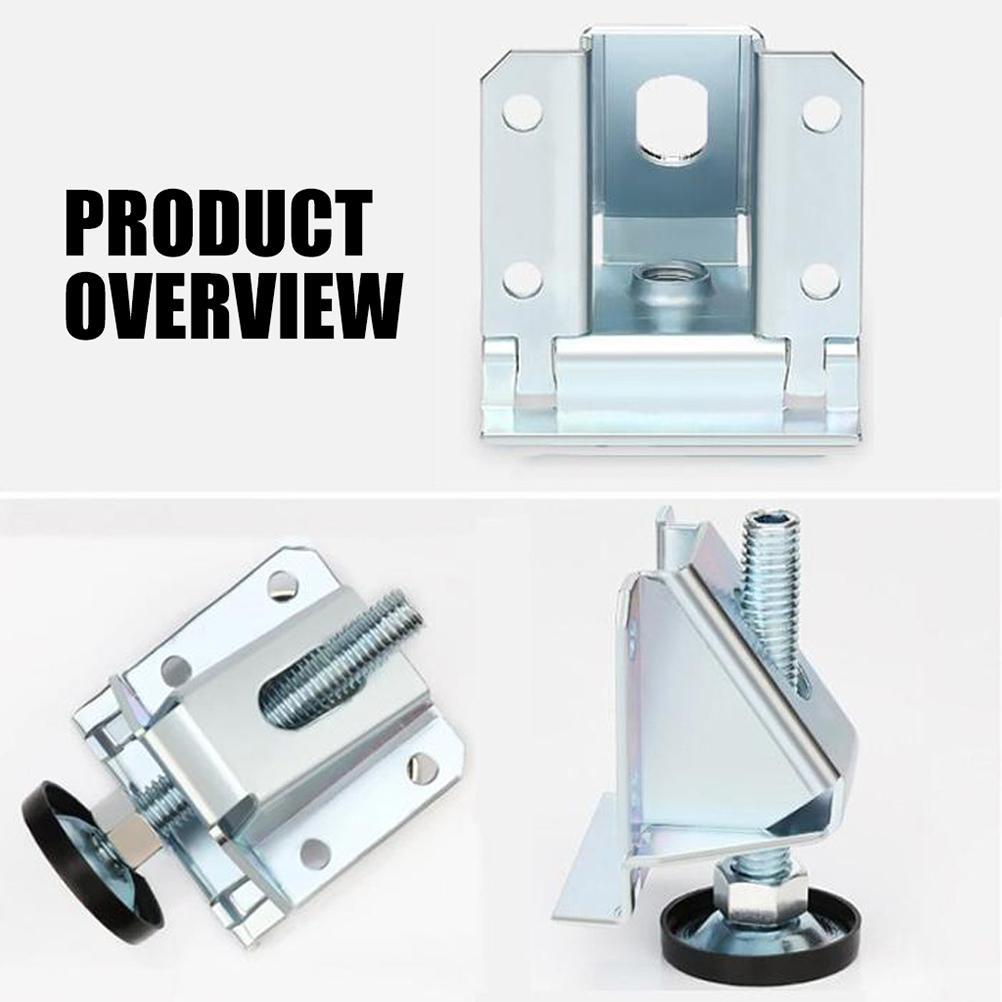 Verstellbare Möbelnivelliergleiter Unterlegscheiben Sockelleistenhalterungen mit Nivellierfüßen für Zuhause Büro