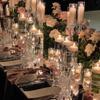 Glass Candle Holders for European Romantic Dinner, Wedding, Birthday, or Hotel Events - Floating Water Candles Included