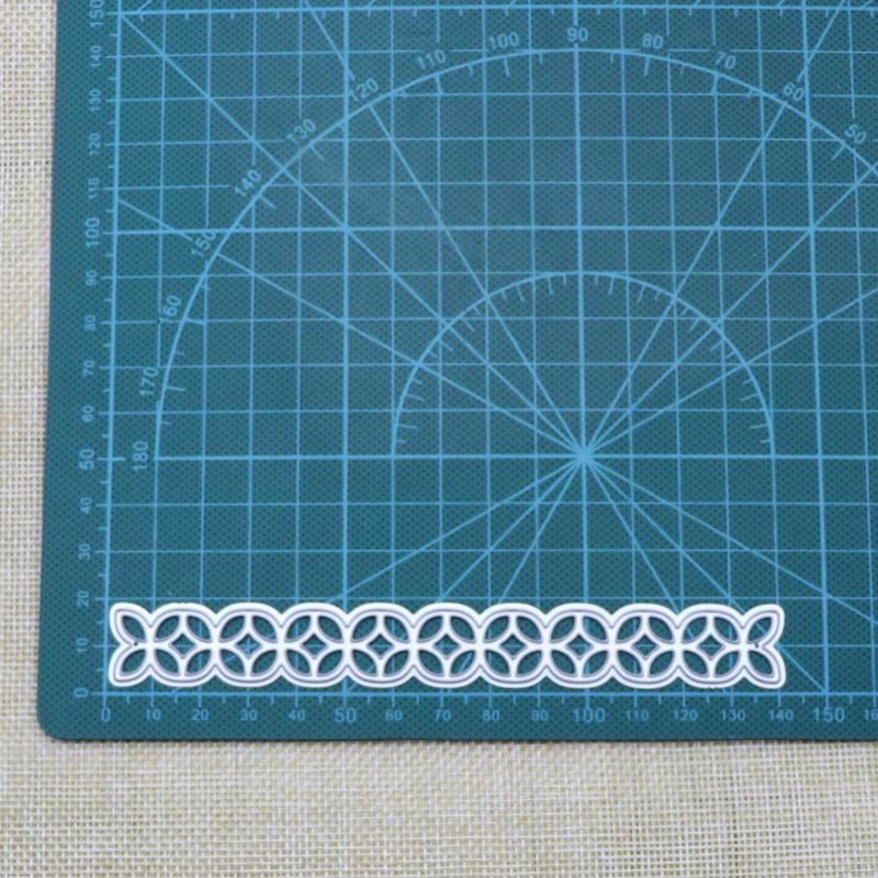 

Металлические штампы Вырубные формы для вырубки Прямоугольная полоска Кружевная кайма Скрапбукинг Бумага для поделок Трафареты Штампы серебряный