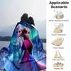 1pc Frozen Printing Blanket - Soft, All-Season Throw for Living Room, Bedroom,Personalized Gift with Adorable Cartoon Design