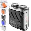 Mini Electric Razor Double-Ring Men's Shaver Portable Pocket Shaver