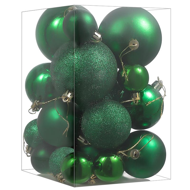24/30Pcs 6CM Christma Balls Decoration Hanging Christmas Tree Ornaments Ball Pendant Home Room Decor 2025 New Year Navidad Decor