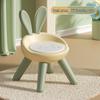 Children's Plastic Backrest Chair and Stool - Multifunctional Seat for Kindergarten and Home