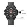 Naviforce Original Fashion Quartz Men Watch Silicone Strap Waterproof 50m Calendar Luminous Pointer Men Boys Casual Lightweight Watch NF7122