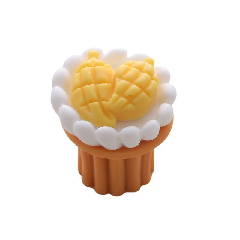 DIY Simulation Food Toy Cake Accessories: Cream Glue, Phone Case Decor, Headdress, Hair Tie, Sticker, Ornament, Pendant.